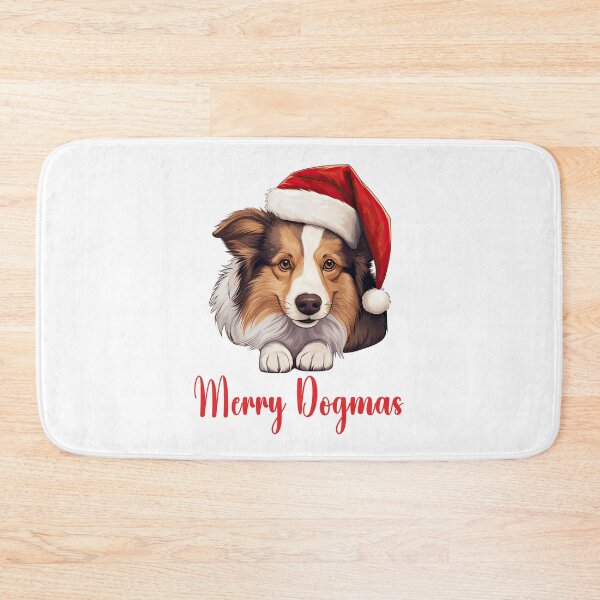 Item preview, Shetland Sheepdog Dog Merry Dogmas designed and sold by Blok45.