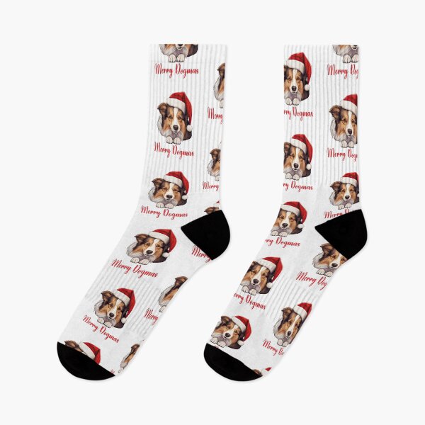 Item preview, Shetland Sheepdog Dog Merry Dogmas designed and sold by Blok45.