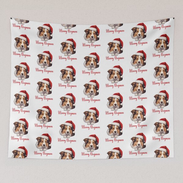 Item preview, Shetland Sheepdog Dog Merry Dogmas designed and sold by Blok45.