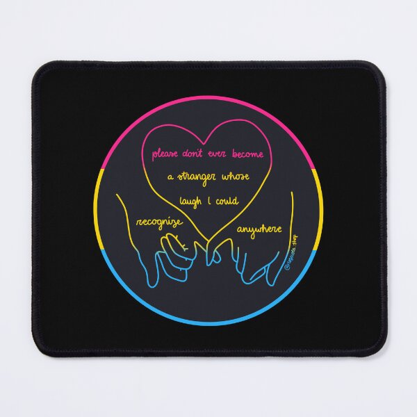 Item preview, new years day, please dont ever become a stranger whose laugh I could recognize anywhere, taylor swift lyric, pan colours designed and sold by rosecolashop.