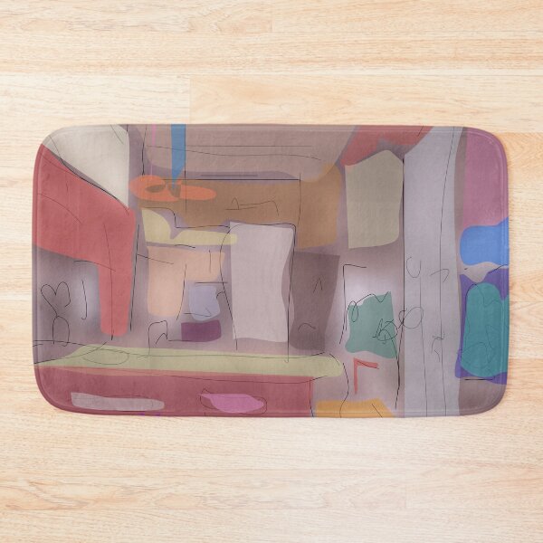 Item preview, Empty Pink Room with Furniture and Table designed and sold by masabo.