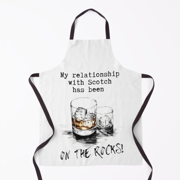 Item preview, My Relationship with Scotch has been on the Rocks- My Whiskey Relationship Chronicles designed and sold by OlfactoART Studio.