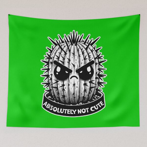 Item preview, Grumpy Cactus Not Cute designed and sold by tos42.