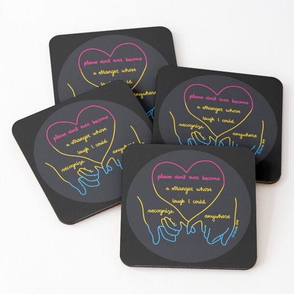 Item preview, new years day, please dont ever become a stranger whose laugh I could recognize anywhere, taylor swift lyric, pan colours designed and sold by rosecolashop.