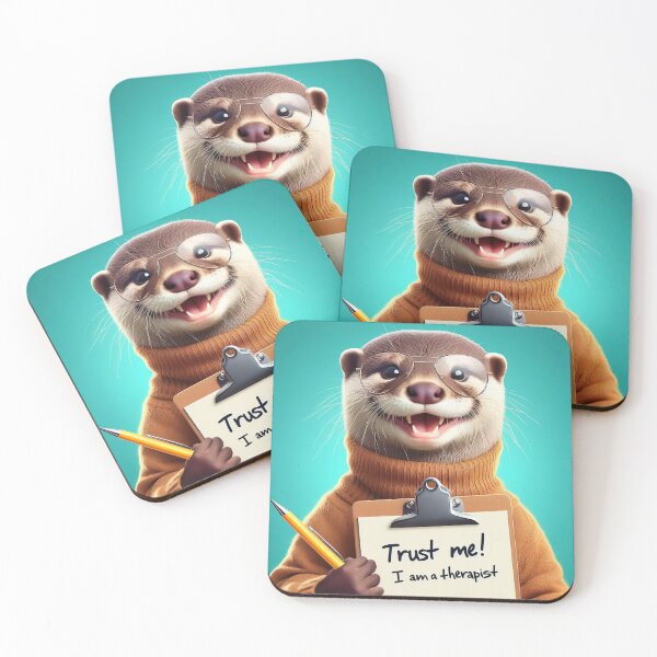 Item preview, River Relaxation: Otter-Led Healing Waves designed and sold by SmileCatalysts.