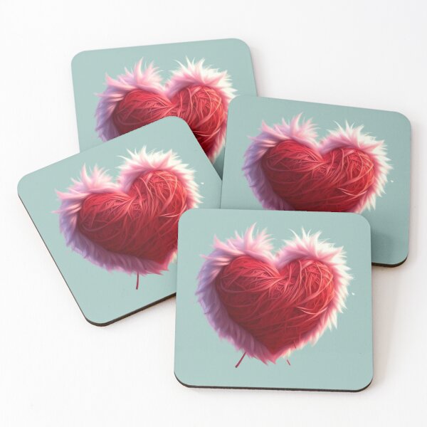 Item preview, Cute Fuzzy Heart  designed and sold by Digiheart.