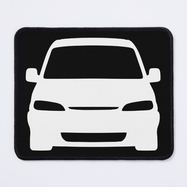 Item preview, Peugeot Partner Citroen Berlingo 1996-2003 white silhouette designed and sold by EdimDesign.