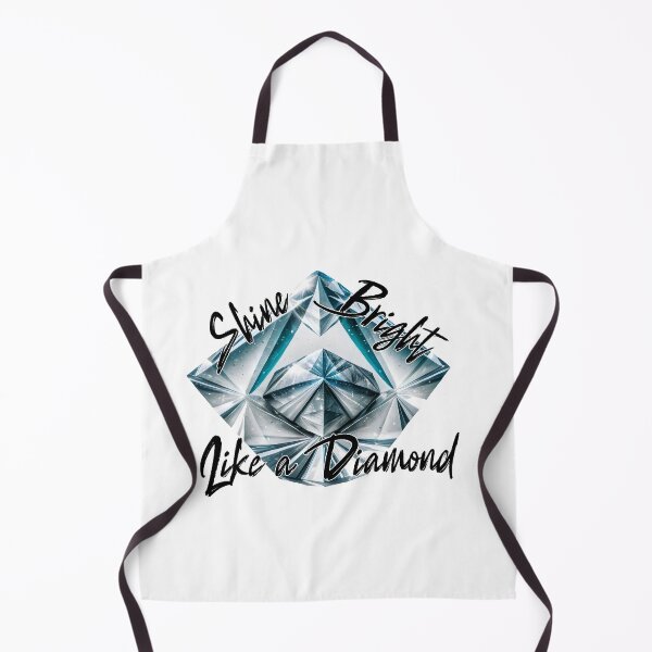 Item preview, Shine Bright like a Diamond Typography Art Print designed and sold by DelusciousMind.