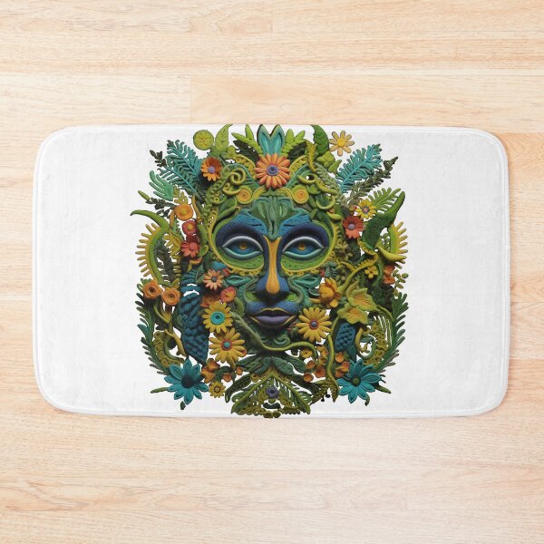Item preview, Custom Knitted Amazon Rainforest Guardian Of Autumn Wisdom | Embroidered Aesthetic designed and sold by PaddyMcKhan.