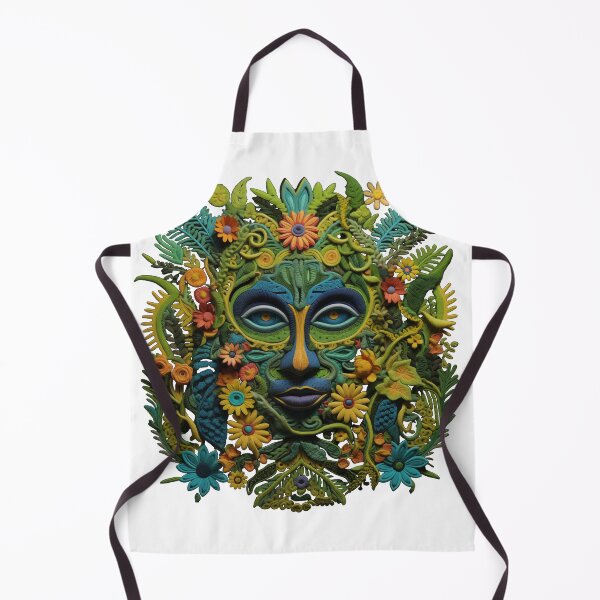 Item preview, Custom Knitted Amazon Rainforest Guardian Of Autumn Wisdom | Embroidered Aesthetic designed and sold by PaddyMcKhan.