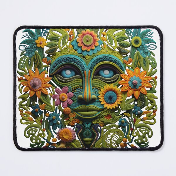 Item preview, Custom Knitted Amazon Rainforest Guardian Of Winter Tranquility | Embroidered Aesthetic designed and sold by PaddyMcKhan.