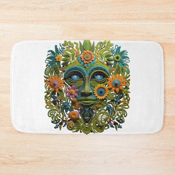 Item preview, Custom Knitted Amazon Rainforest Guardian Of Winter Tranquility | Embroidered Aesthetic designed and sold by PaddyMcKhan.