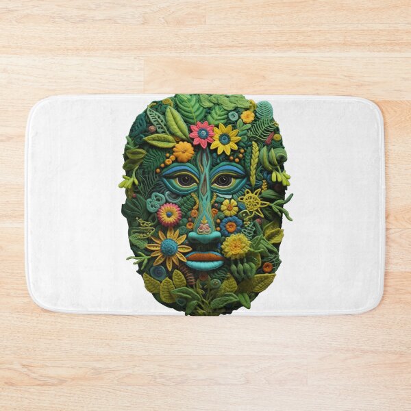 Item preview, Custom Knitted Amazon Rainforest Autumn Wisdom Guardian | Embroidered Aesthetic designed and sold by PaddyMcKhan.