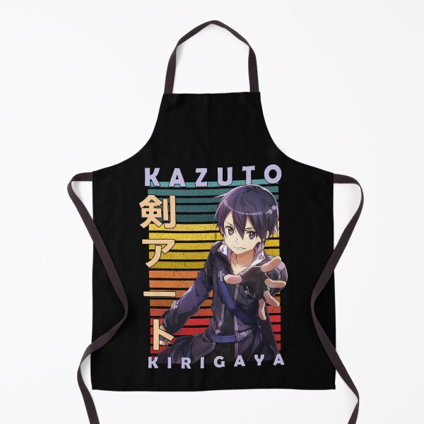 Item preview, Kazuto Kirigaya Sword Art Online Retro Anime Design designed and sold by Wafusaurus.