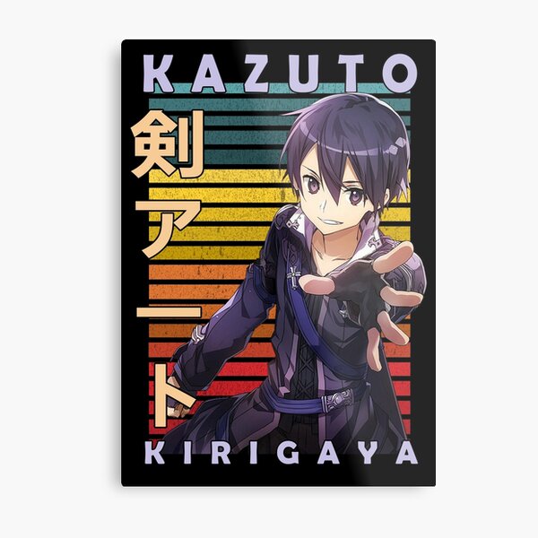 Cartoon world Sword Art Online Kirito Kazuto Kirigaya Home Decor Anime  Poster Wall Scroll