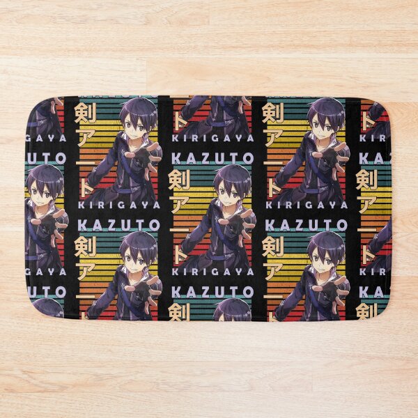 Item preview, Kazuto Kirigaya Sword Art Online Retro Anime Design designed and sold by Wafusaurus.