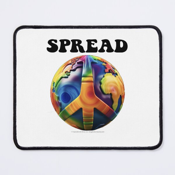 Item preview, Spread World Peace-Colorful designed and sold by The Imagination Source™.