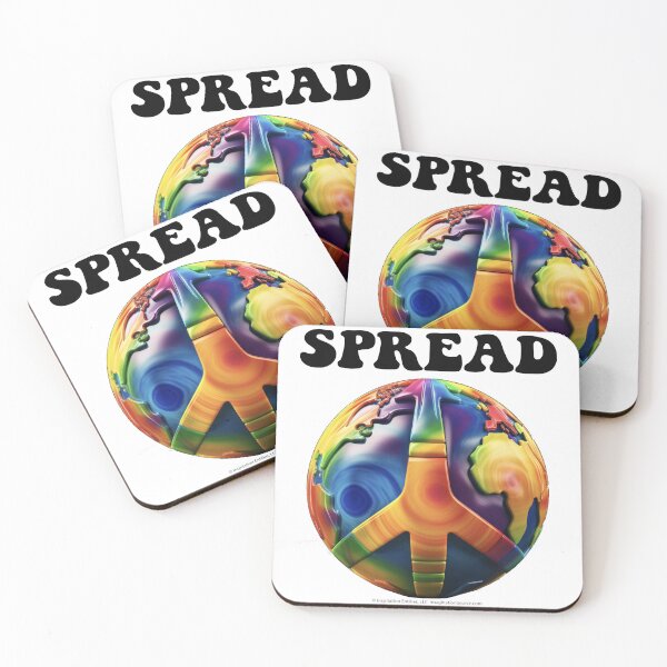 Item preview, Spread World Peace-Colorful designed and sold by The Imagination Source™.
