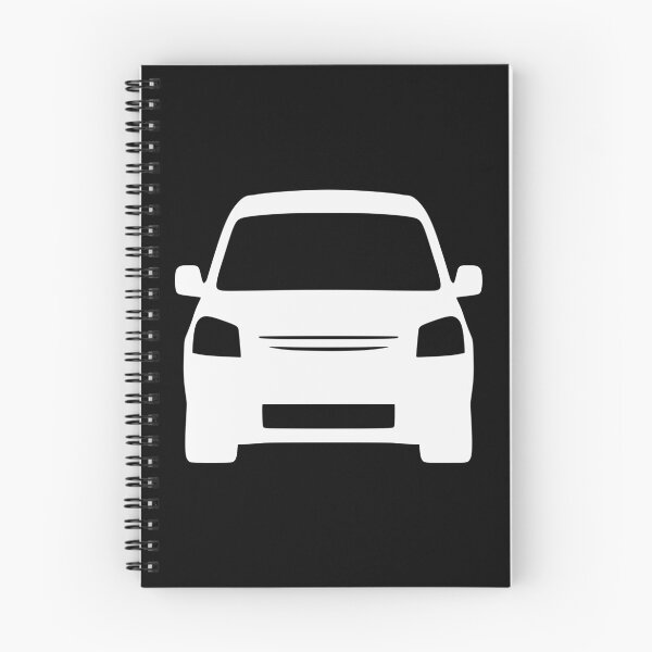 Item preview, Peugeot Partner Citroen Berlingo 2003-2009 white silhouette designed and sold by EdimDesign.