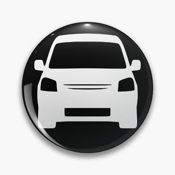 Item preview, Peugeot Partner Citroen Berlingo 2003-2009 white silhouette designed and sold by EdimDesign.