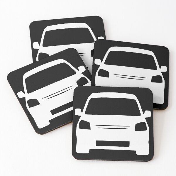 Item preview, Peugeot Partner Citroen Berlingo 2003-2009 white silhouette designed and sold by EdimDesign.