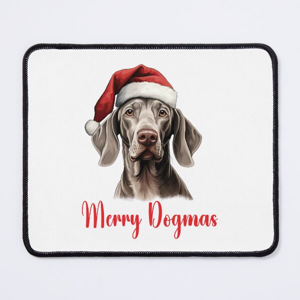 Item preview, Weimaraner Dog Merry Dogmas designed and sold by Blok45.