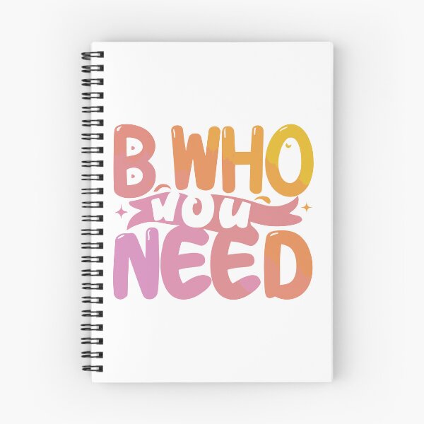 Item preview, Embrace Your Essence: 'Be Who You Need' - 4K Typography & Graphic Brilliance designed and sold by Maxxionn.