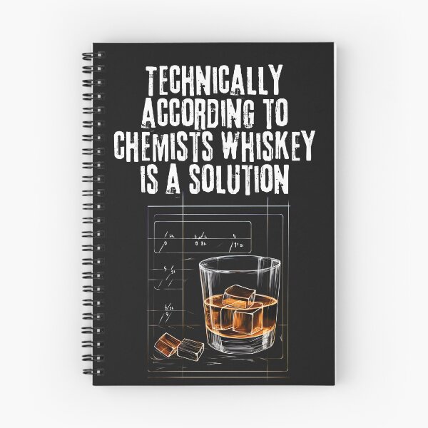 Item preview, Technically According to Chemists Whiskey is a Solution- Spirited Chuckles- The Harmony of Humor and Spirits designed and sold by OlfactoART Studio.