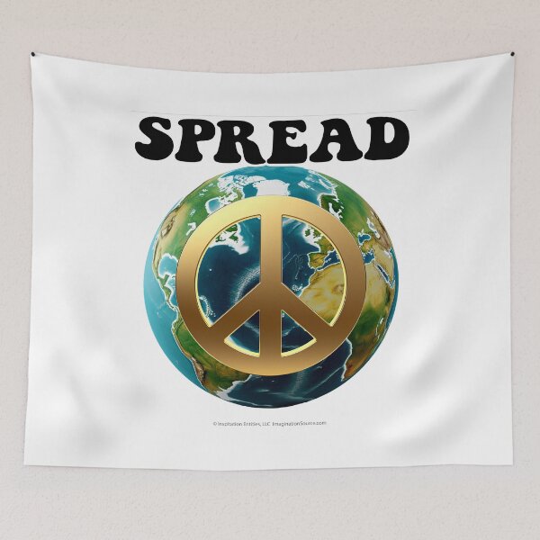 Item preview, Spread World Peace-Organic designed and sold by The Imagination Source™.