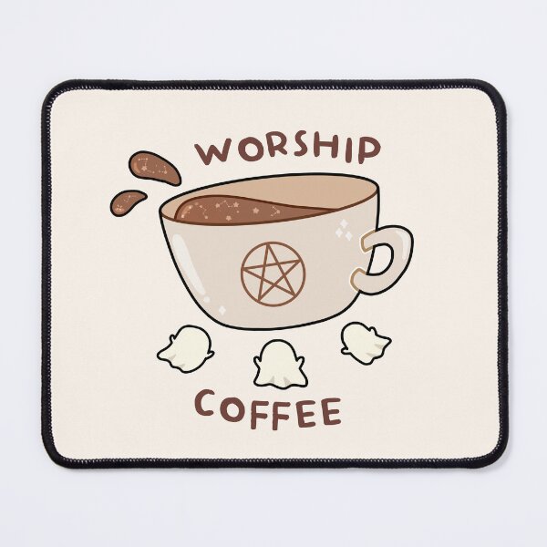 Item preview, Worship coffe designed and sold by Inkcapella.