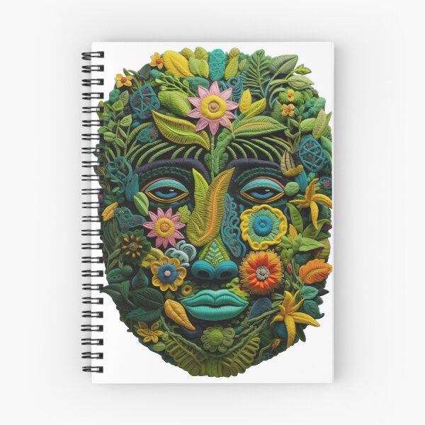 Item preview, Custom Knitted Amazon Rainforest Winter Tranquility Guardian | Embroidered Aesthetic designed and sold by PaddyMcKhan.