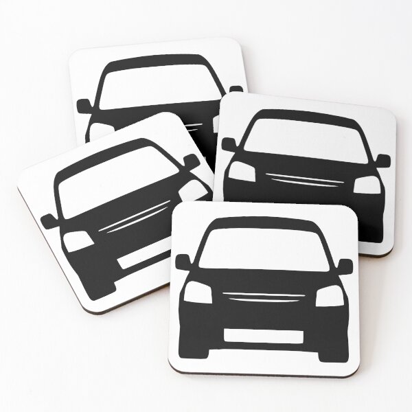 Item preview, Peugeot Partner Citroen Berlingo 2003-2009 black silhouette designed and sold by EdimDesign.