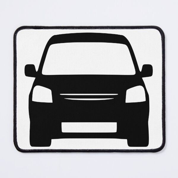 Item preview, Peugeot Partner Citroen Berlingo 2003-2009 black silhouette designed and sold by EdimDesign.