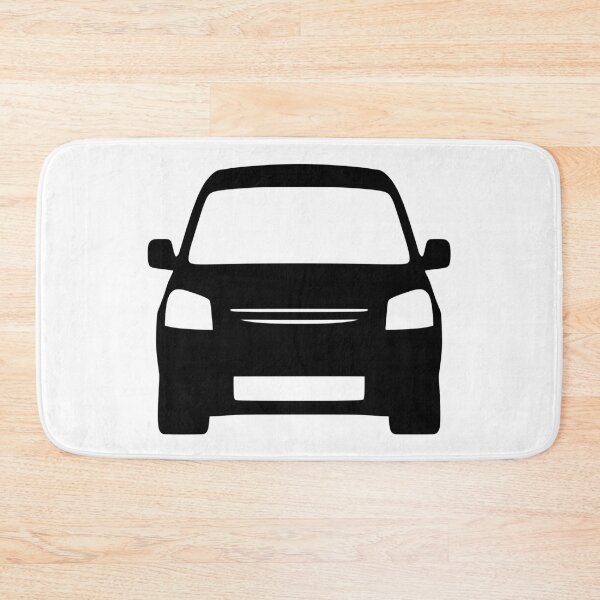 Item preview, Peugeot Partner Citroen Berlingo 2003-2009 black silhouette designed and sold by EdimDesign.