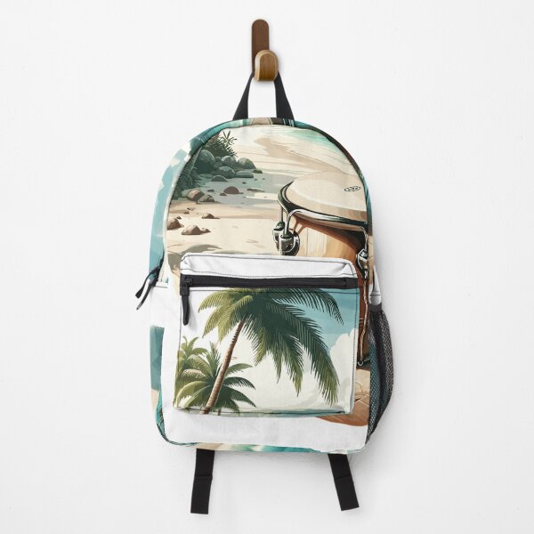 Item preview, Bongos en la playa tropical designed and sold by LongIslandDesgn.