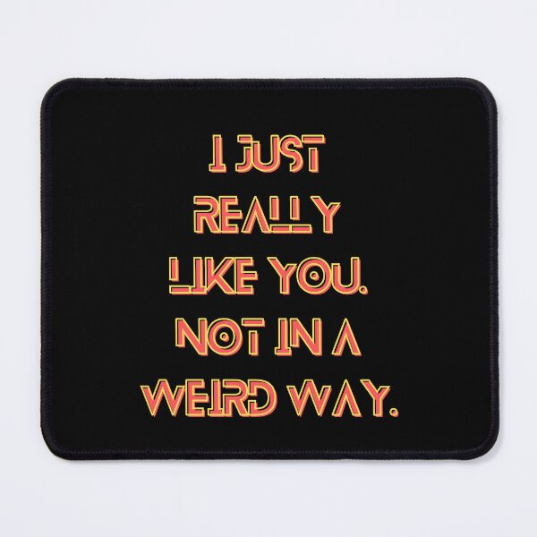 Item preview, The Murderbot Diaries Quote - SecUnit (Murderbot) - Like (black) designed and sold by Caro C. Smith.