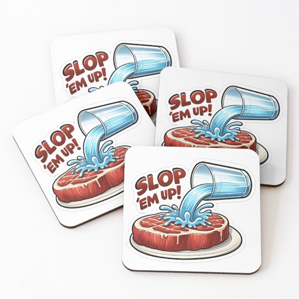 Item preview, SLOP 'EM UP! designed and sold by cybercanvasmuse.