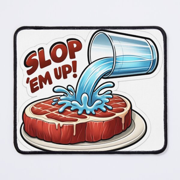 Item preview, SLOP 'EM UP! designed and sold by cybercanvasmuse.