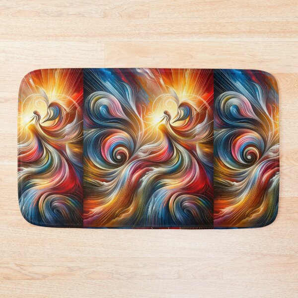 Item preview, Fusion of Love and Peace: Abstract Art of New Year Transition designed and sold by Martín Barriento Pradas.