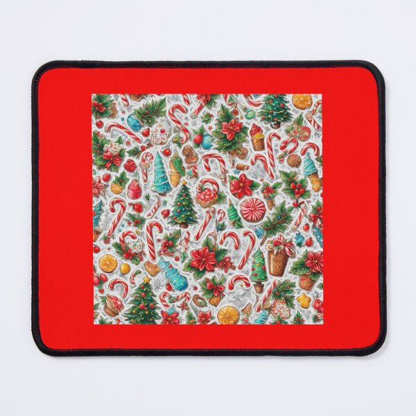 Item preview, Crazy christmas with tress, sweets and melted candy canes designed and sold by LollyPixieHub.