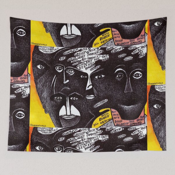 Item preview, Immaterial brain bulbosity - Entity 16010 - visionary drawing art  designed and sold by (b)ananartista SBUFF.