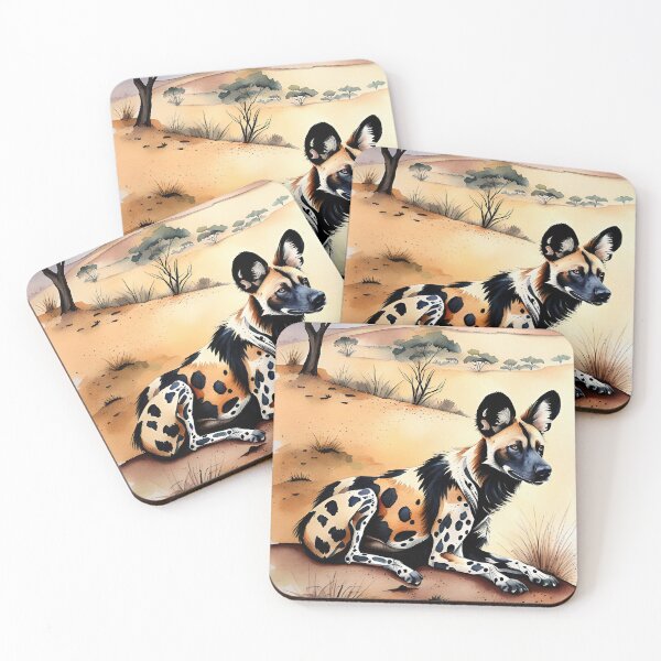 Item preview, African Painted Dog designed and sold by SabenaArtwork.
