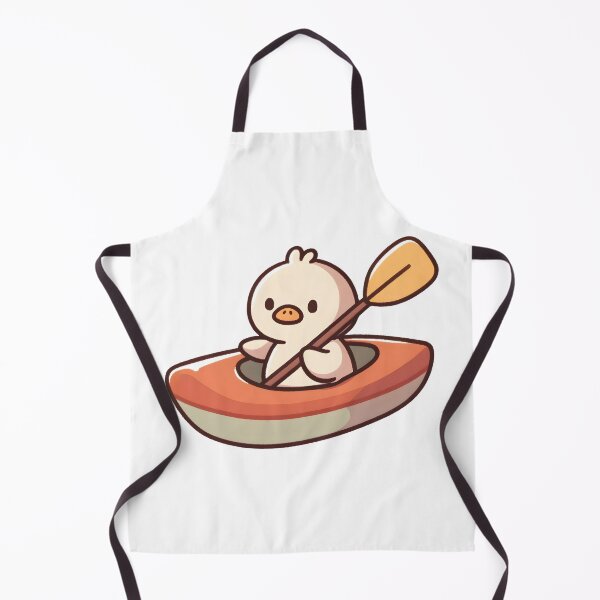 Item preview, Duckling Kayaking on a Sunny Day designed and sold by UmbrellaStudio1.