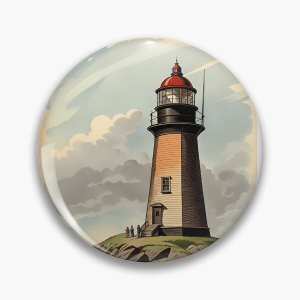 Item preview, Old Textbook Style Lighthouse designed and sold by stuzle.