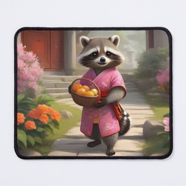 Item preview, Raccoon in China designed and sold by pixelartestudio.