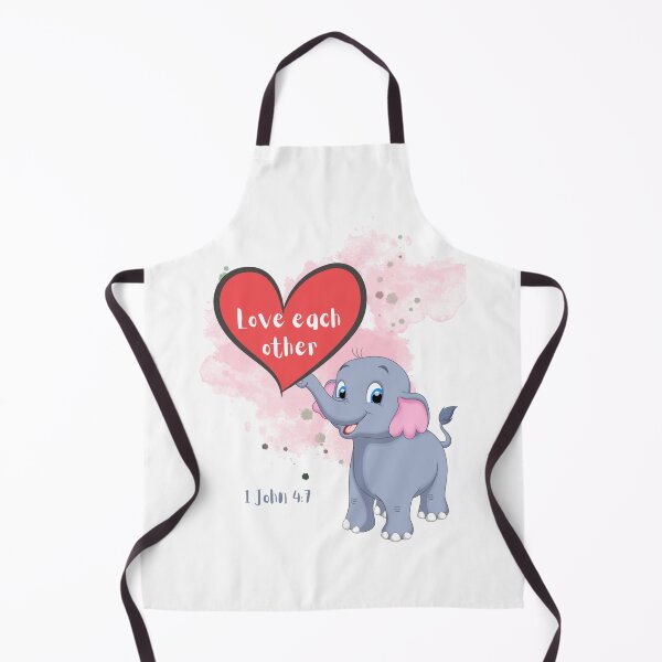 Item preview, Love Each Other Elephant designed and sold by RhondaCGoins.