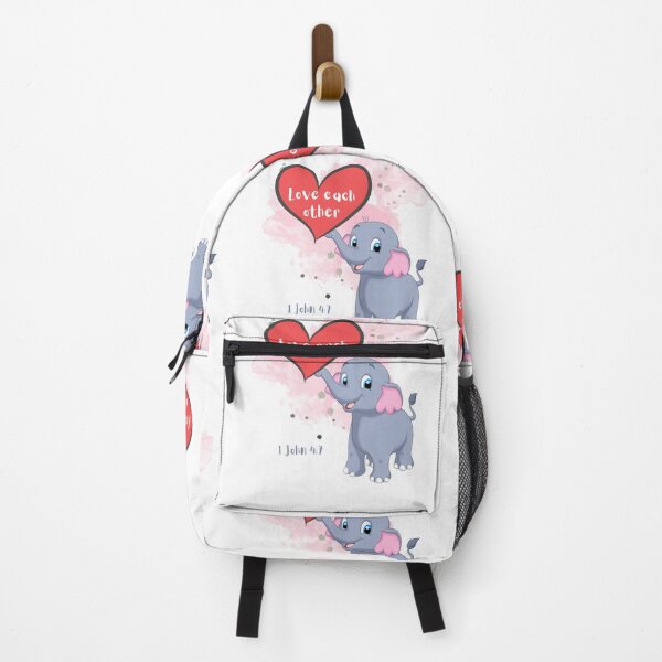 Item preview, Love Each Other Elephant designed and sold by RhondaCGoins.