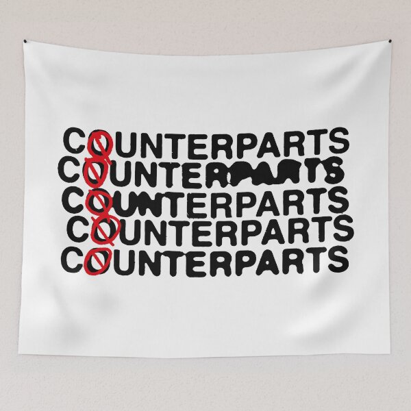 Item preview, Counterparts Merch Stacked Logo designed and sold by Cameron-Gray.