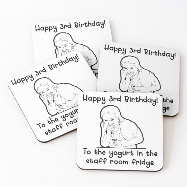 Item preview, Happy Birthday Yogurt designed and sold by FunTymeDesigns.