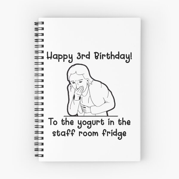 Item preview, Happy Birthday Yogurt designed and sold by FunTymeDesigns.
